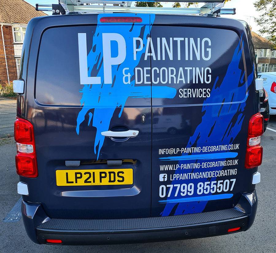 Lp Painting & Decorating Van